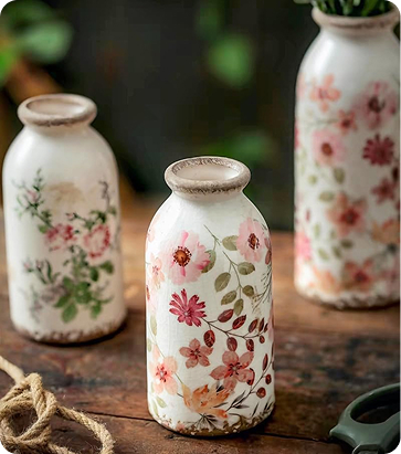 cottagecore vases